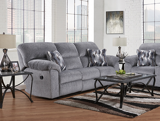 Kynance Grey Reclining Sofa/Recliner